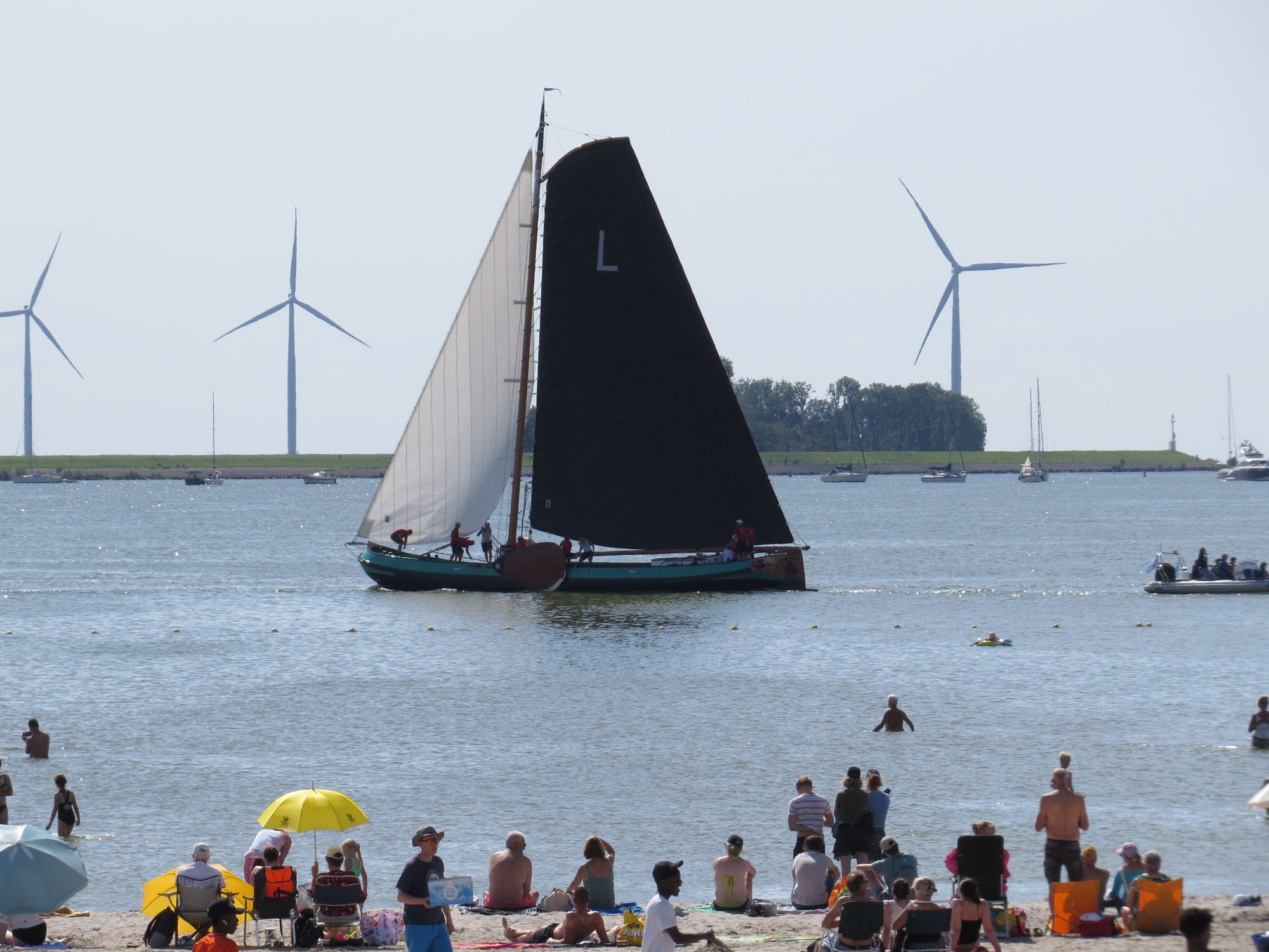 Watersport op het IJsselmeer